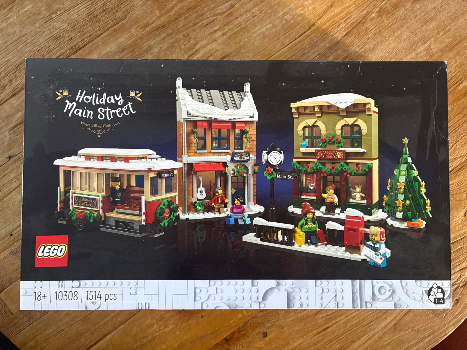 Lego Nieuw Kerst Dorpstraat 10308 Holiday Main Street, Lego, Nieuw, Ophalen of Verzenden, Compleet