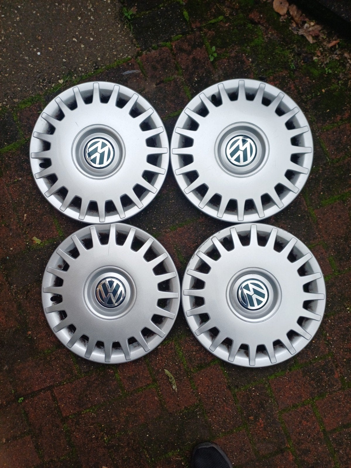 wieldoppen 14 inch volkswagen, Auto diversen, Ophalen of Verzenden, Gebruikt