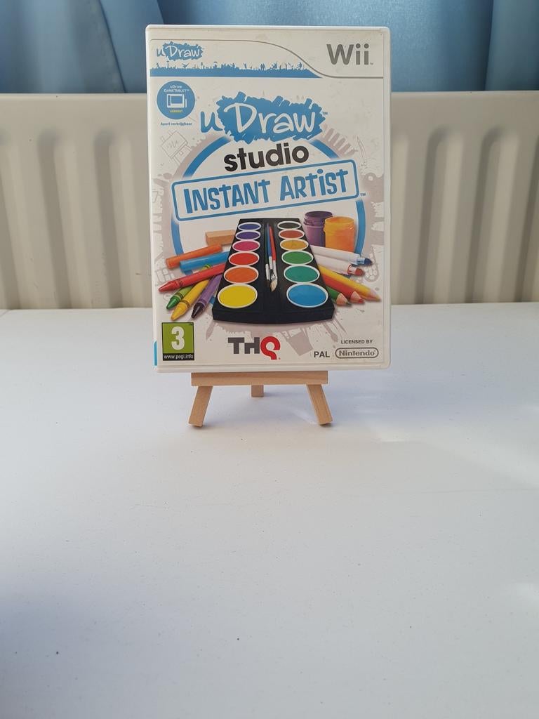 uDraw Studio Instant Artist - Wii (THQ), Puzzel en Educatief, Gebruikt, THQ, Ophalen of Verzenden