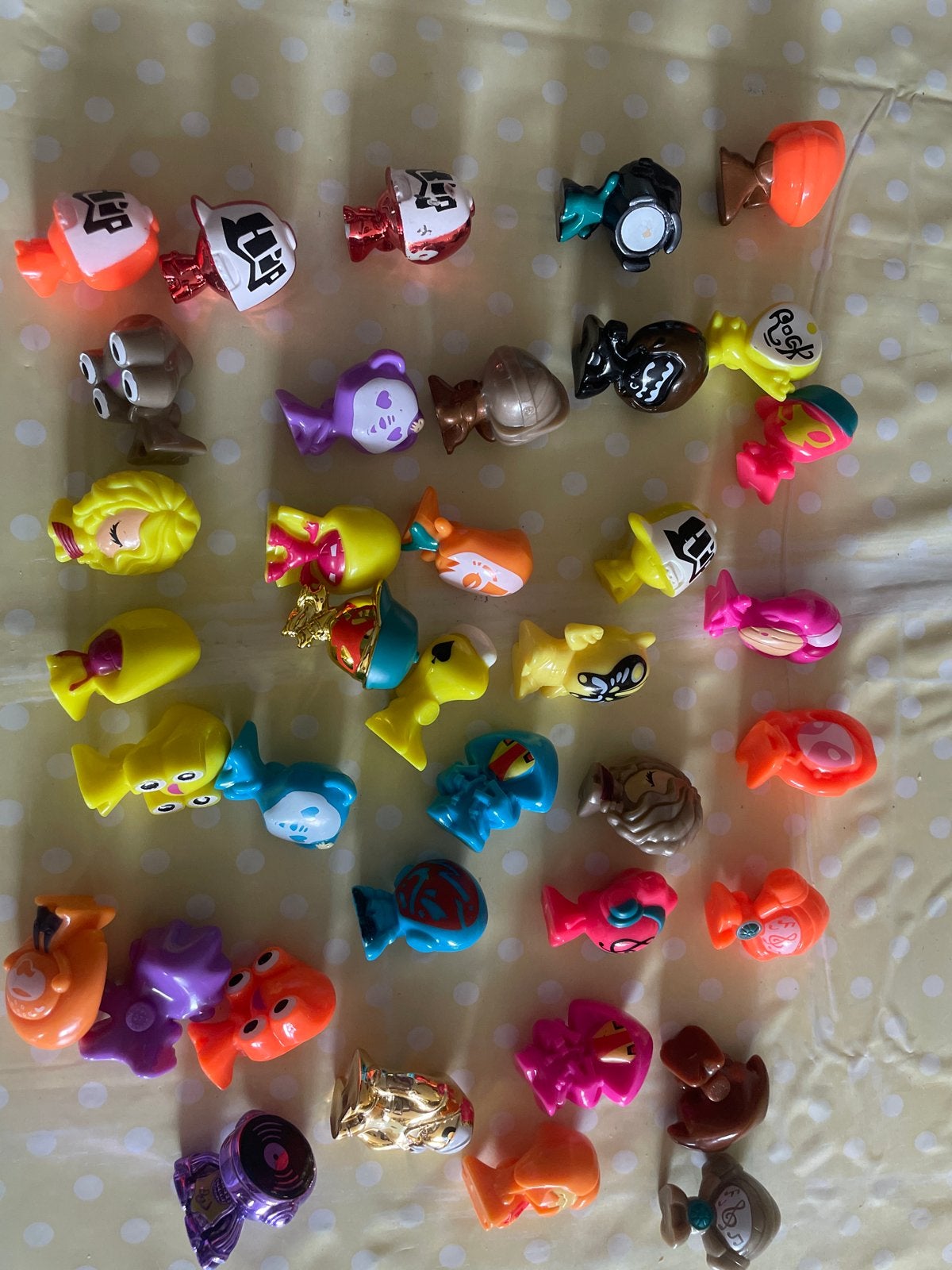 C1000 Gogo's Crazy Bones verzameling - 38 stuks, Ophalen of Verzenden, Gebruikt