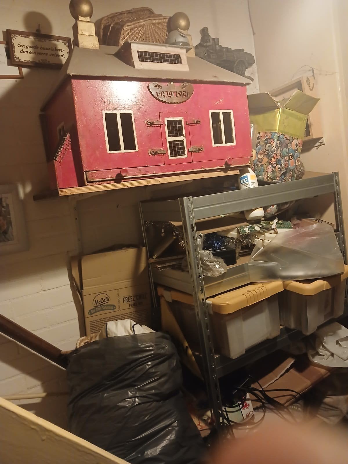 te koop, Dieren en Toebehoren, Ophalen, Hout, Vogelkooi