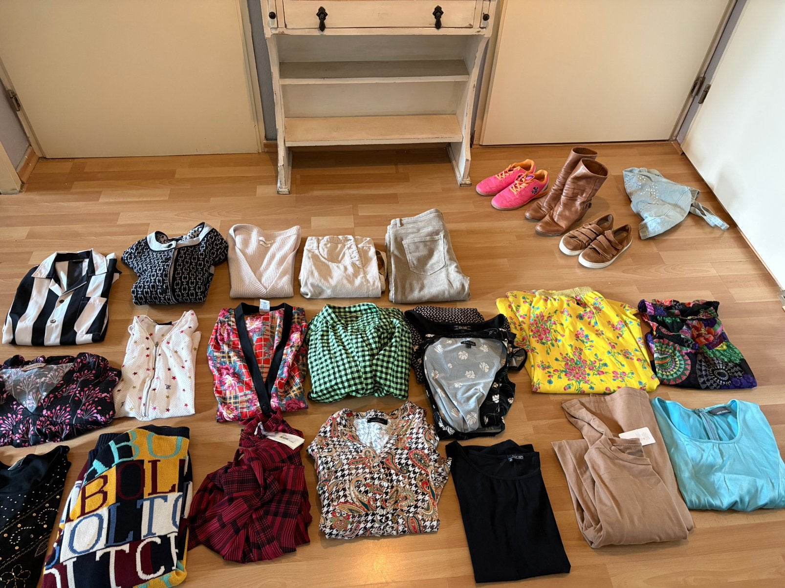 30 delig dames merkkleding pakket mt L 42/44 ZGAN, Kleding | Dames, Ophalen of Verzenden, Zo goed als nieuw, Maat 42/44 (L)