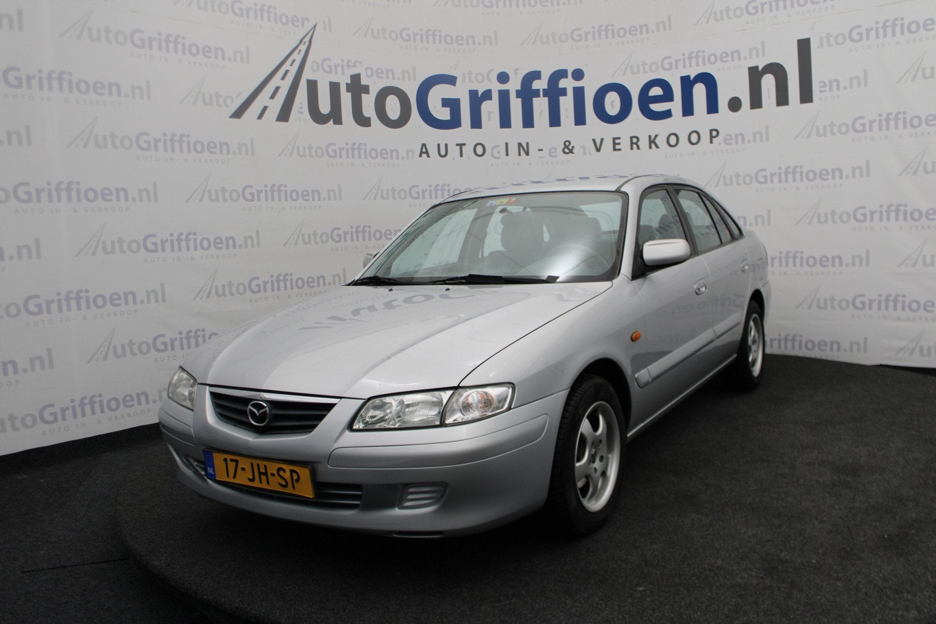 Mazda 626 1.8i 1e eigenaar dealer onderhouden (bj 2002), Dealer onderhouden, Gebruikt, 4 cilinders, 1165 kg