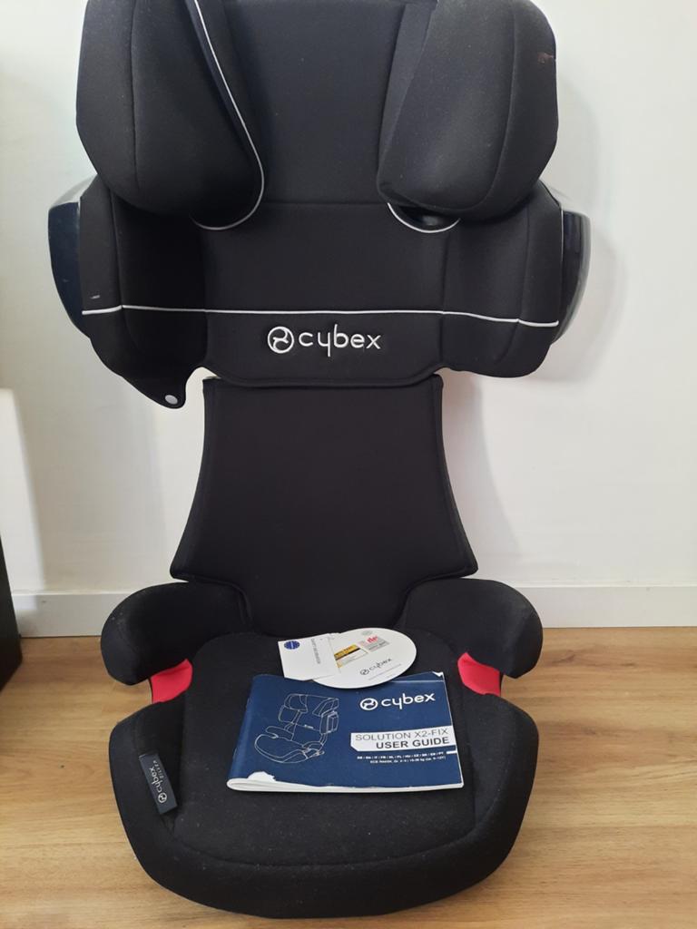 Cybex autostoel solution X2-fix, Kinderen en Baby's, Autostoeltjes, Zo goed als nieuw, Overige merken, 15 t/m 36 kg, Isofix, Ophalen of Verzenden