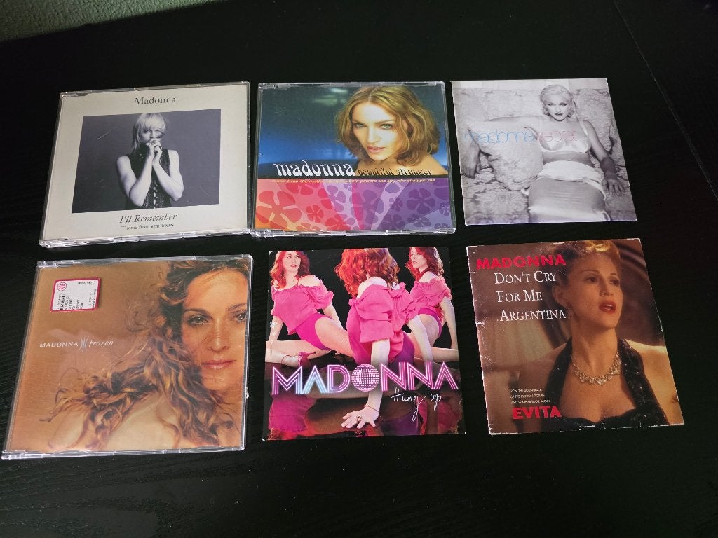 Madonna CD Singles - Set 2, 6 singles of meer, Ophalen of Verzenden, Gebruikt, Pop