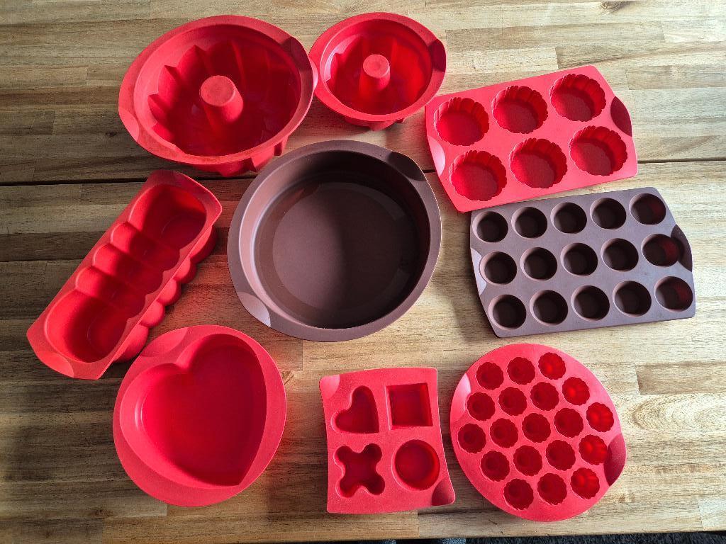 Tupperware bakvormen, Huis en Inrichting, Keuken | Tupperware, Zo goed als nieuw, Overige typen, Ophalen