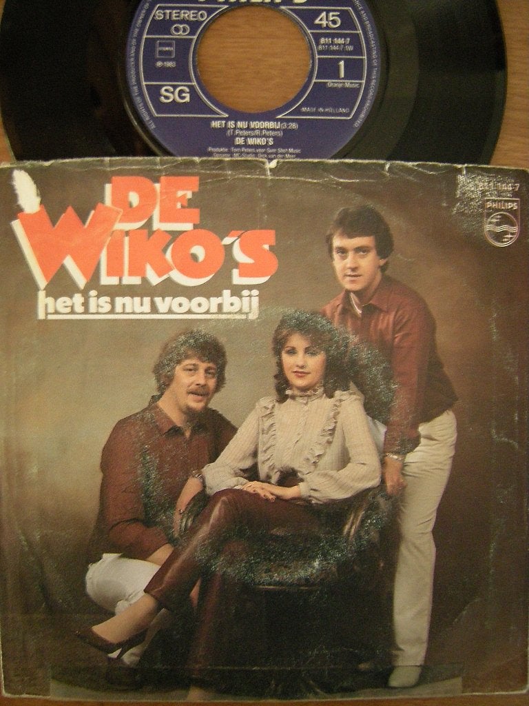 De Wiko's (Het Is Nu Voorbij), Cd's en Dvd's, Vinyl | Nederlandstalig, Gebruikt, 7 inch, Ophalen of Verzenden, Levenslied of Smartlap