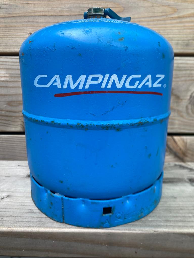 Gasfles Campinggaz 907 - 2,75kg, Caravans en Kamperen, Kampeeraccessoires, Ophalen, Gebruikt