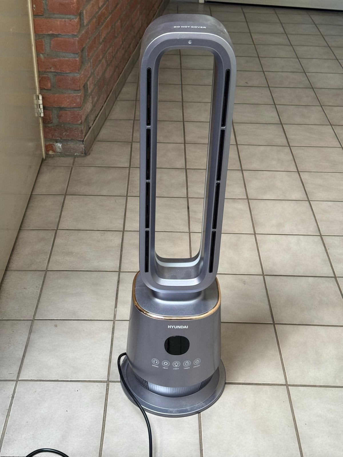 Hyundai Bladeless Tower Pro elektrische verwarming, Ophalen, Zo goed als nieuw, Overige