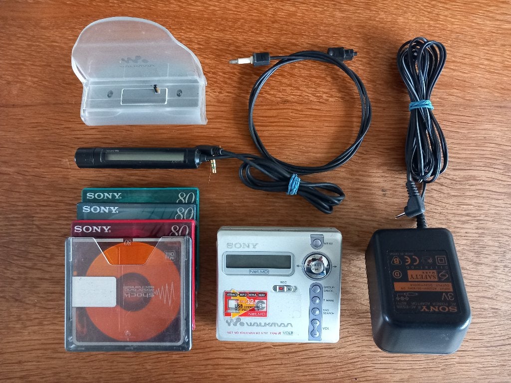 Sony Net MD MZ-N707 MiniDisc Player/Recorder, Ophalen, Minidisc-recorder