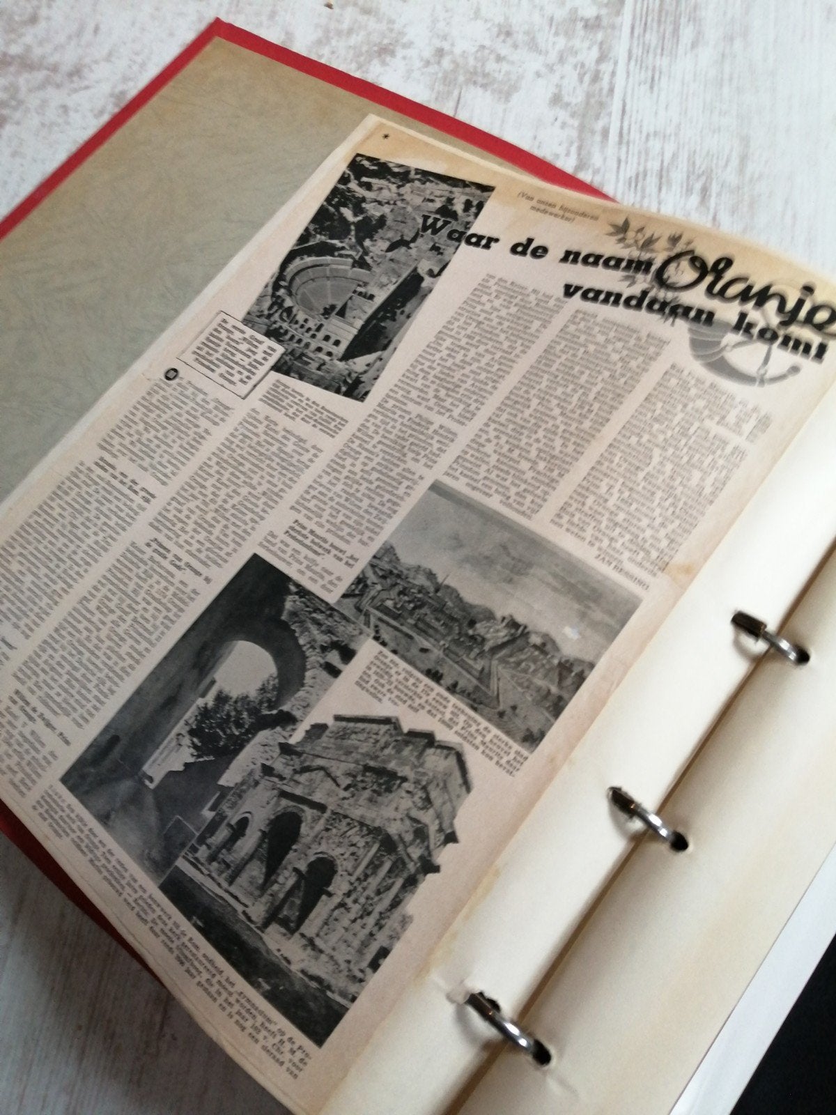 Een unieke verzameling van knipsels en tijdschriften, Gebruikt, Ophalen of Verzenden, X, Nederland