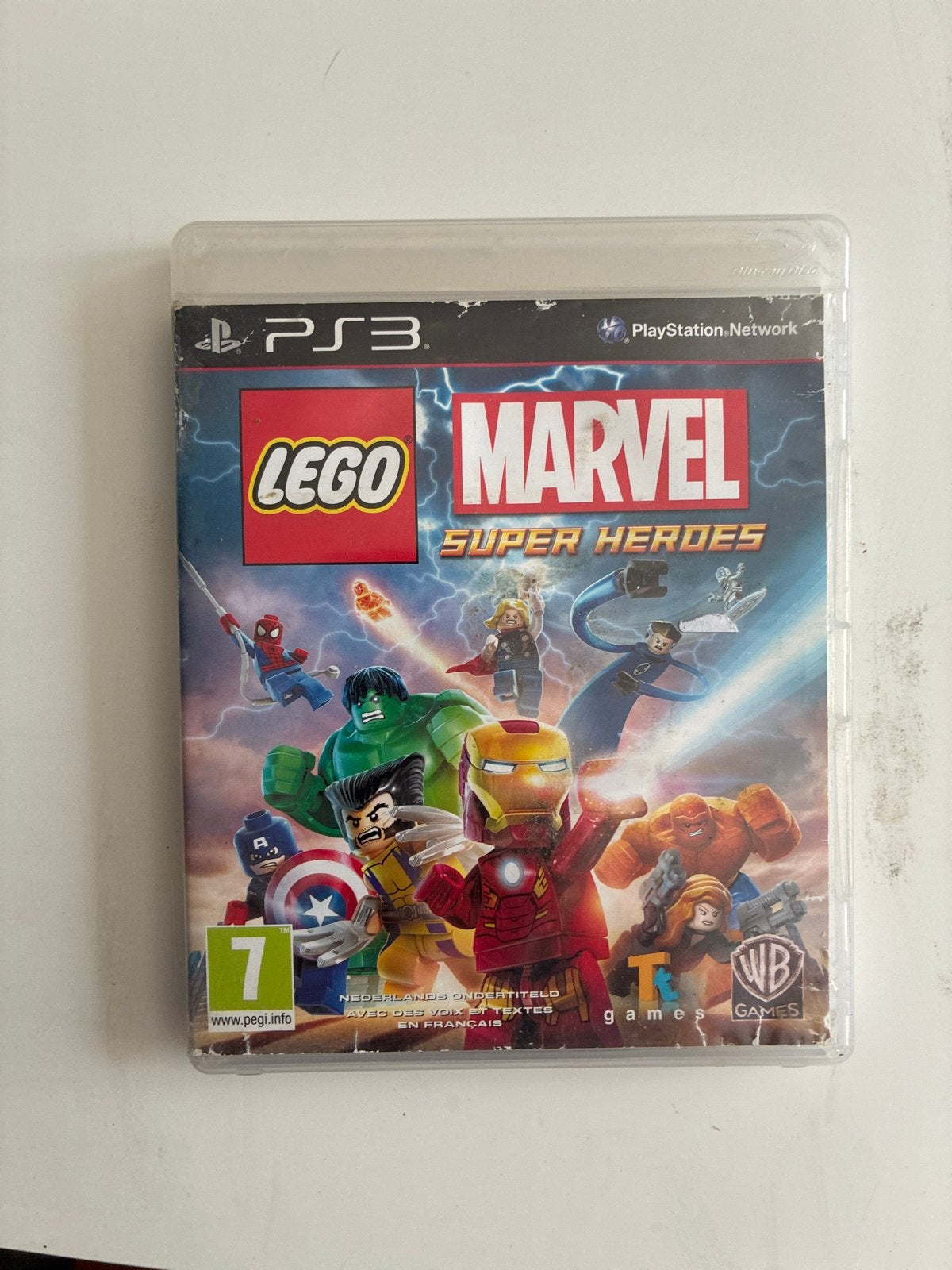 LEGO Marvel Super Heroes PS3 - Avontuurlijk bouwplezier, Avontuur en Actie, Gebruikt, 1 speler, Ophalen of Verzenden