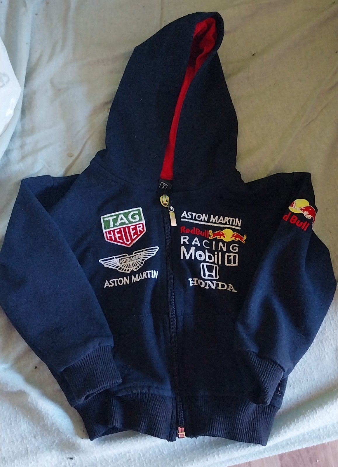 Baby vest Aston Martin Red Bull Racing maat 3, Ophalen of Verzenden, Gebruikt, Aston Martin Red Bull, Jongen of Meisje