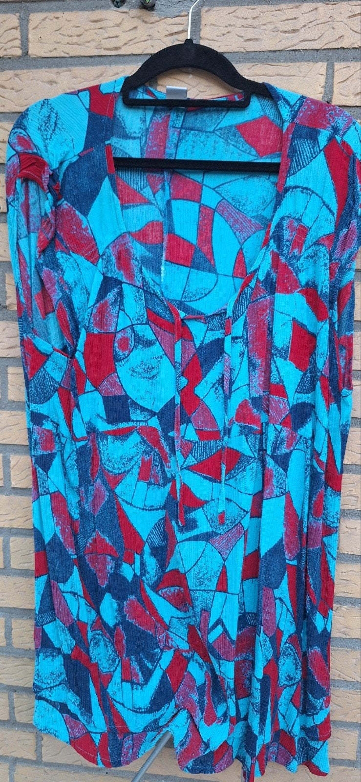 Luna Serena tuniek met abstracte print, Kleding | Dames, Blauw, Blouse of Tuniek, Ophalen of Verzenden, Zo goed als nieuw