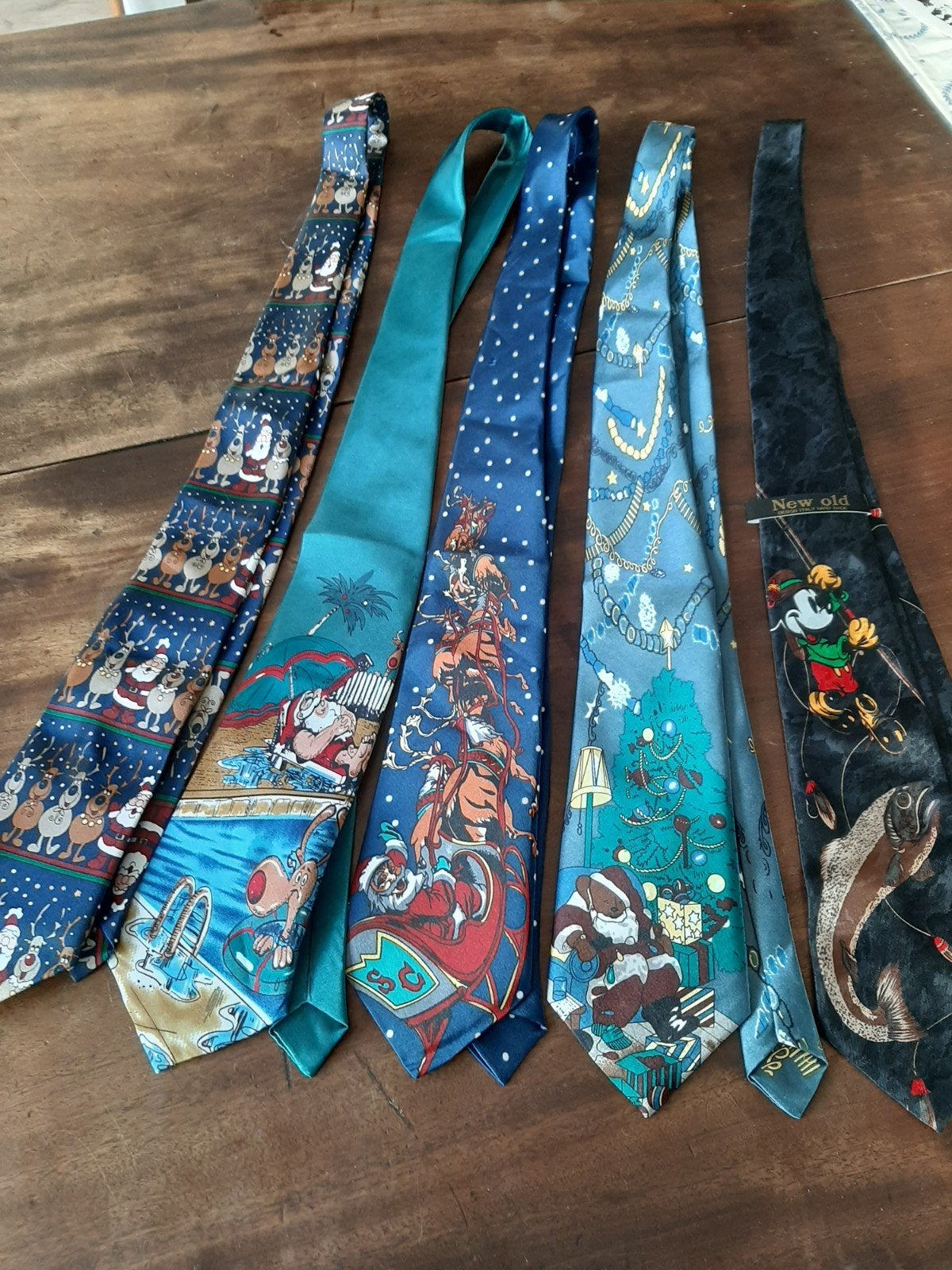 Diverse Heren Dassen - Kerst, Disney & Meer, Meerkleurig, Met patroon, Gedragen, Diverse