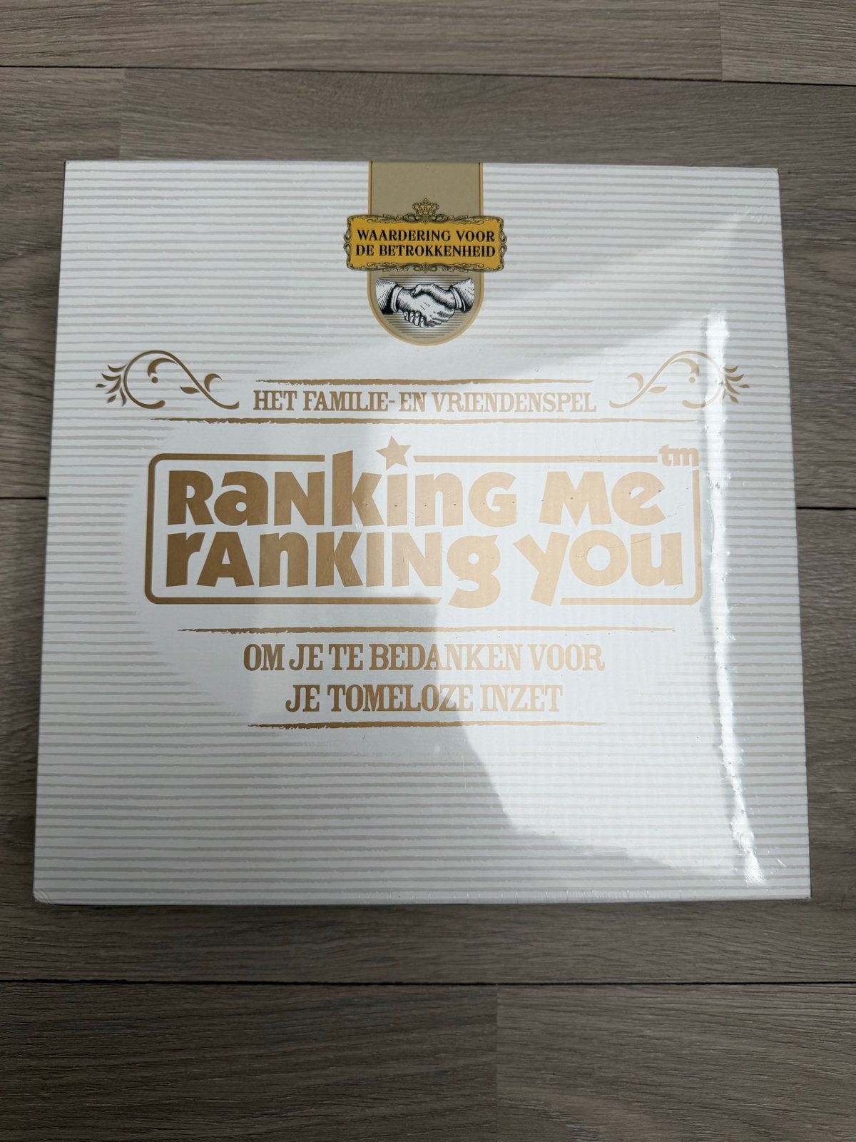 Ranking Me Ranking You - Het Familie- en Vriendenspel, Hobby en Vrije tijd, Drie of vier spelers, Ophalen of Verzenden, Nieuw