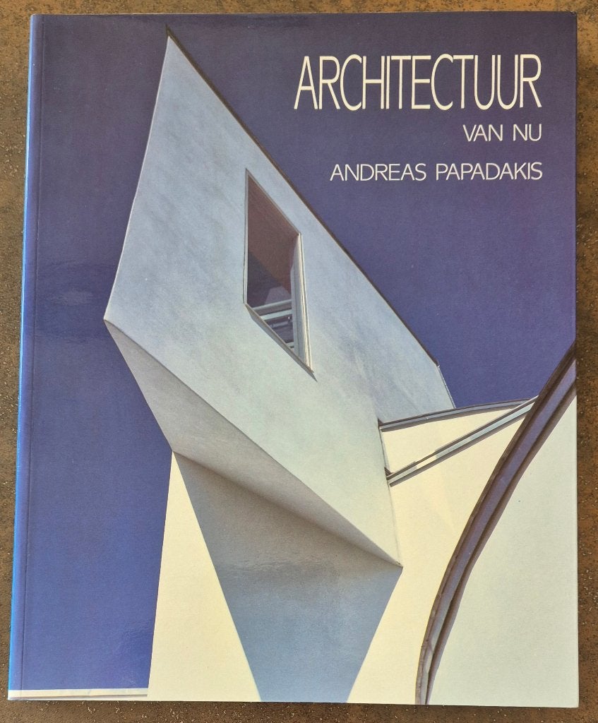 Architectuur van nu - Andreas Papadakis, Verzenden, Zo goed als nieuw, Architectuur algemeen, Andreas Papadakis