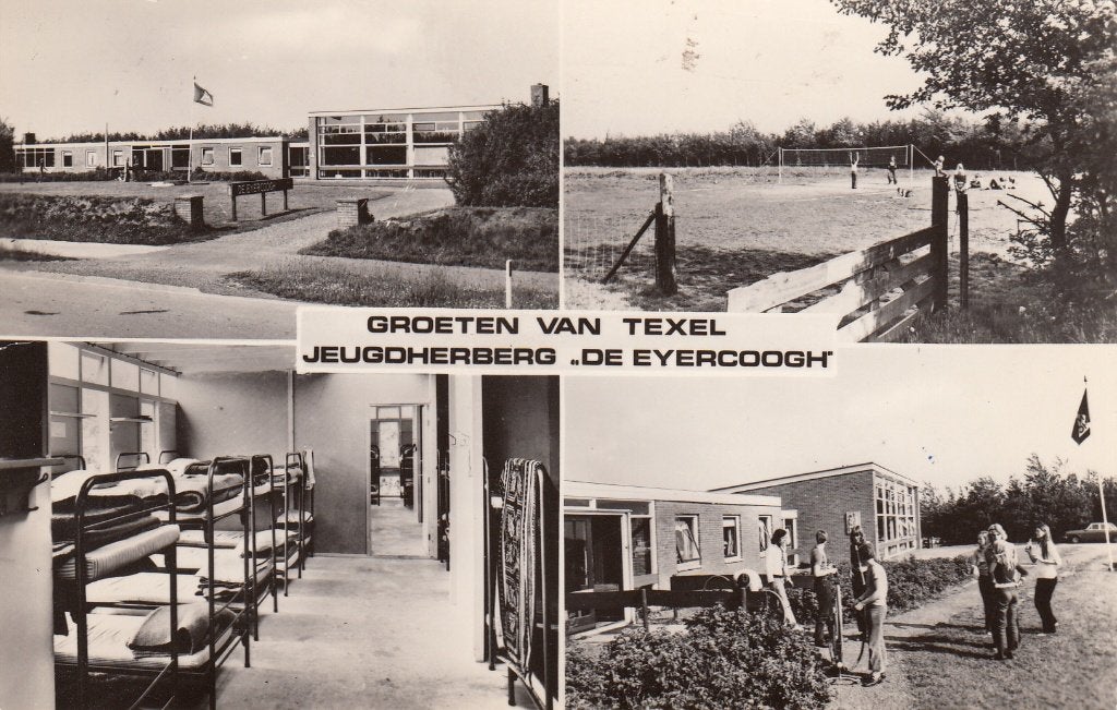 Texel, Ophalen of Verzenden, 1940 tot 1960, Gelopen, Waddeneilanden