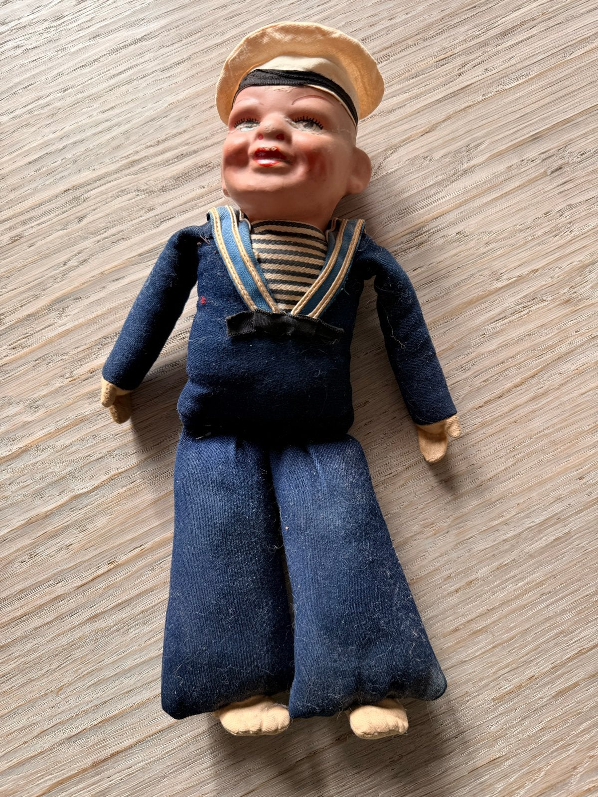 Vintage poppen: Matroos, Jongen, Aziatische pop, Ophalen, Gebruikt, Overige typen