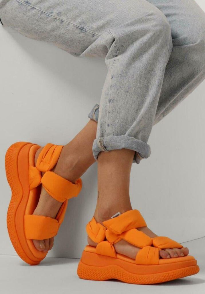 Chunky sandalen van Bronx, Bru-Te, Nieuw in doos, Bronx, Nieuw, Oranje, Sandalen of Muiltjes