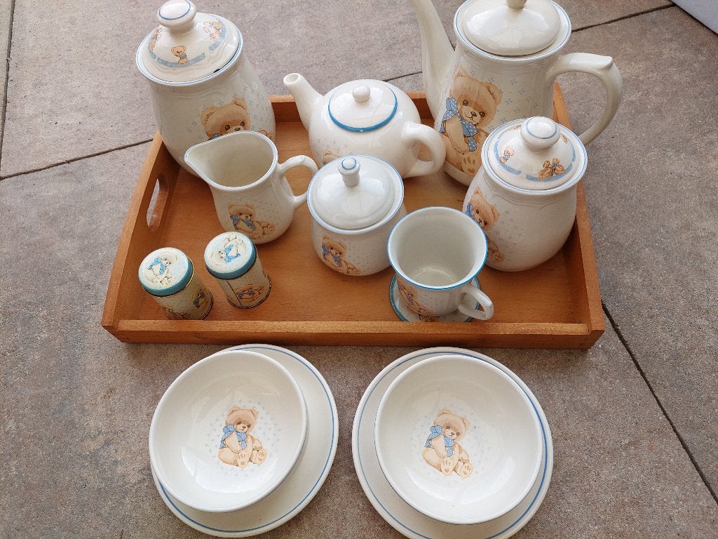 Servies Teddy Bear, Verzamelen, Ophalen of Verzenden, Zo goed als nieuw, Overige typen, Overige merken