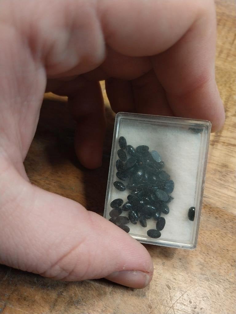 Ovaal geslepen onyx cabochons, Ophalen of Verzenden