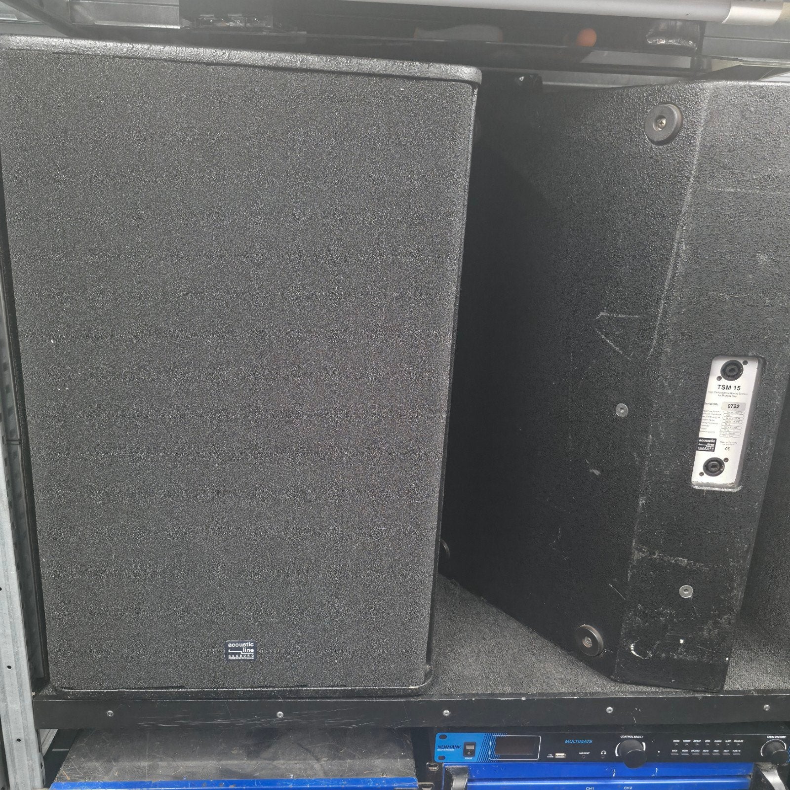 SEEBURG acoustic line   TSM 15 speakers   2x, Ophalen of Verzenden, Overige merken