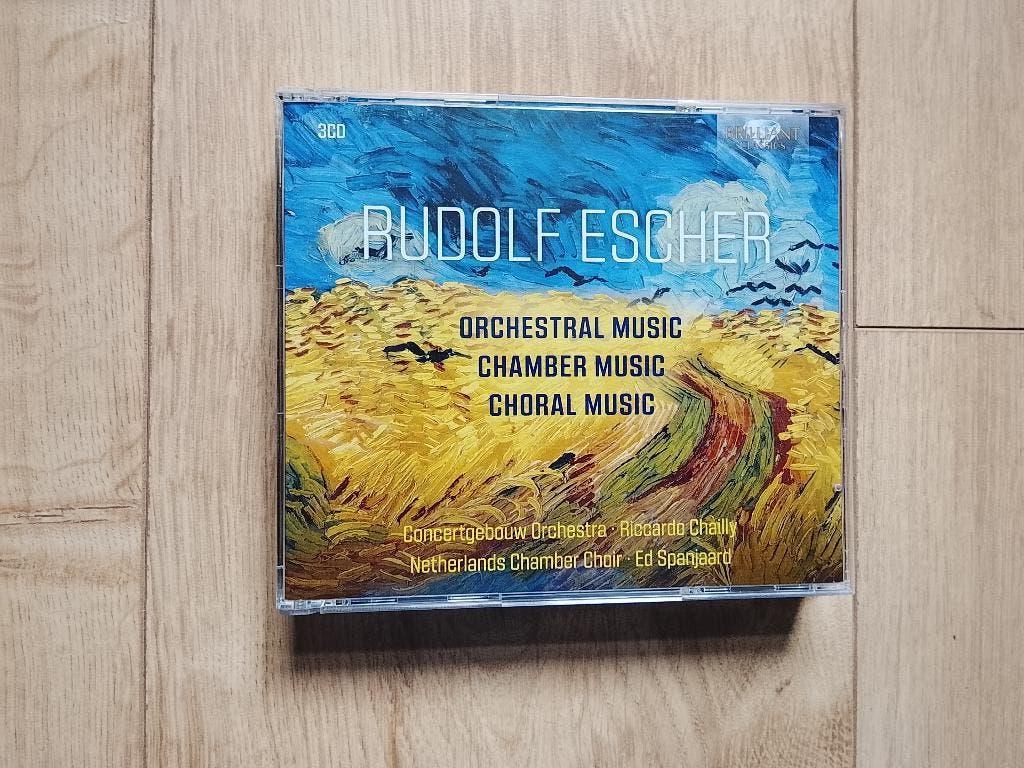 Rudolf Escher Orch. Chamber & Choral Works Chailly Spanjaard, Ophalen of Verzenden, Modernisme tot heden, Zo goed als nieuw, Orkest of Ballet