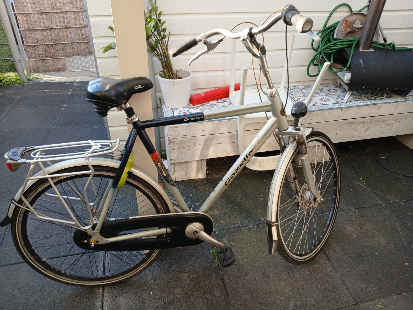 Gazelle herenfiets, Fietsen en Brommers, Fietsen | Oldtimers, 55 tot 59 cm, Ophalen