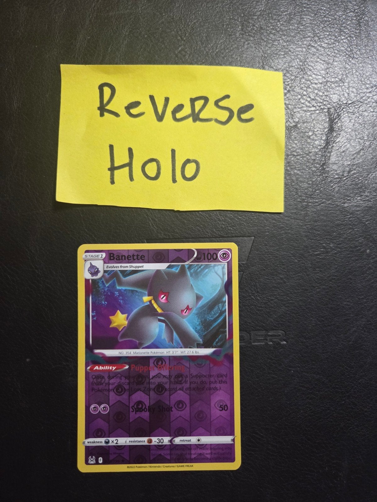 Banette 073/196 lost origin, Ophalen of Verzenden, Zo goed als nieuw