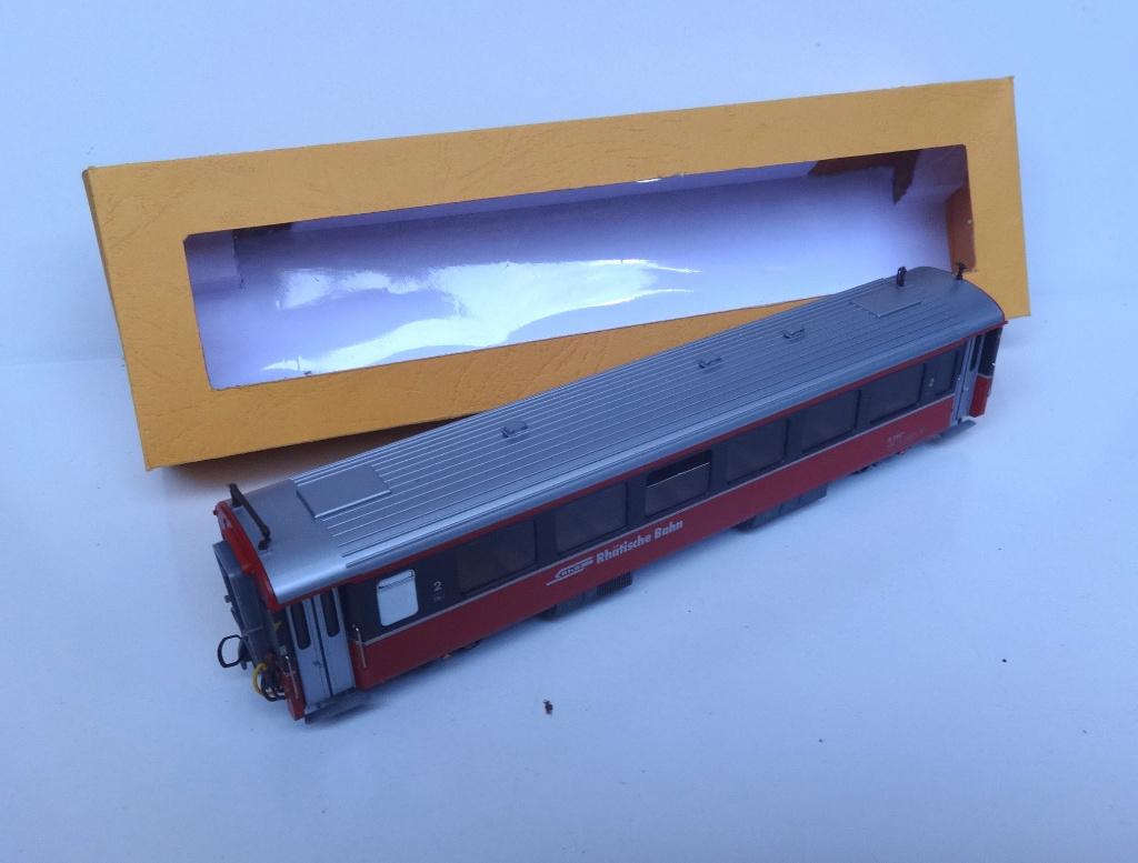 Bemo RhB Bernina Express+DVD, Overige merken, Gelijkstroom, Wagon, Ophalen of Verzenden