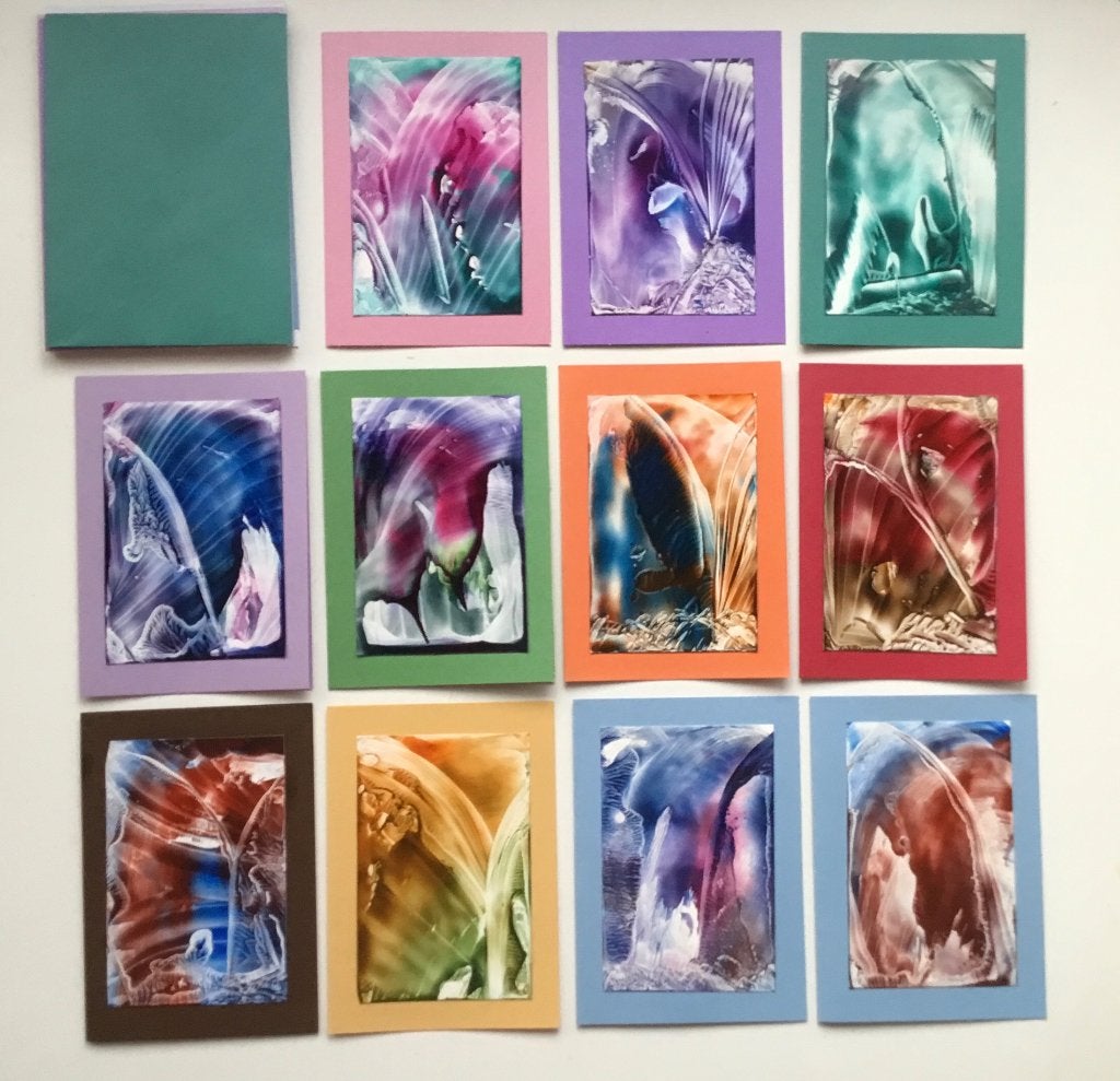 Encaustic kaarten, Ophalen of Verzenden, Nieuw, Overige typen