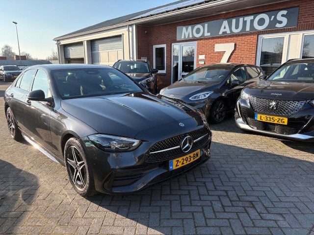 Mercedes-Benz C-klasse 300 e AMG Line , Leer alcantara , APK, Automaat, Achterwielaandrijving, 4 cilinders, 167 km/l