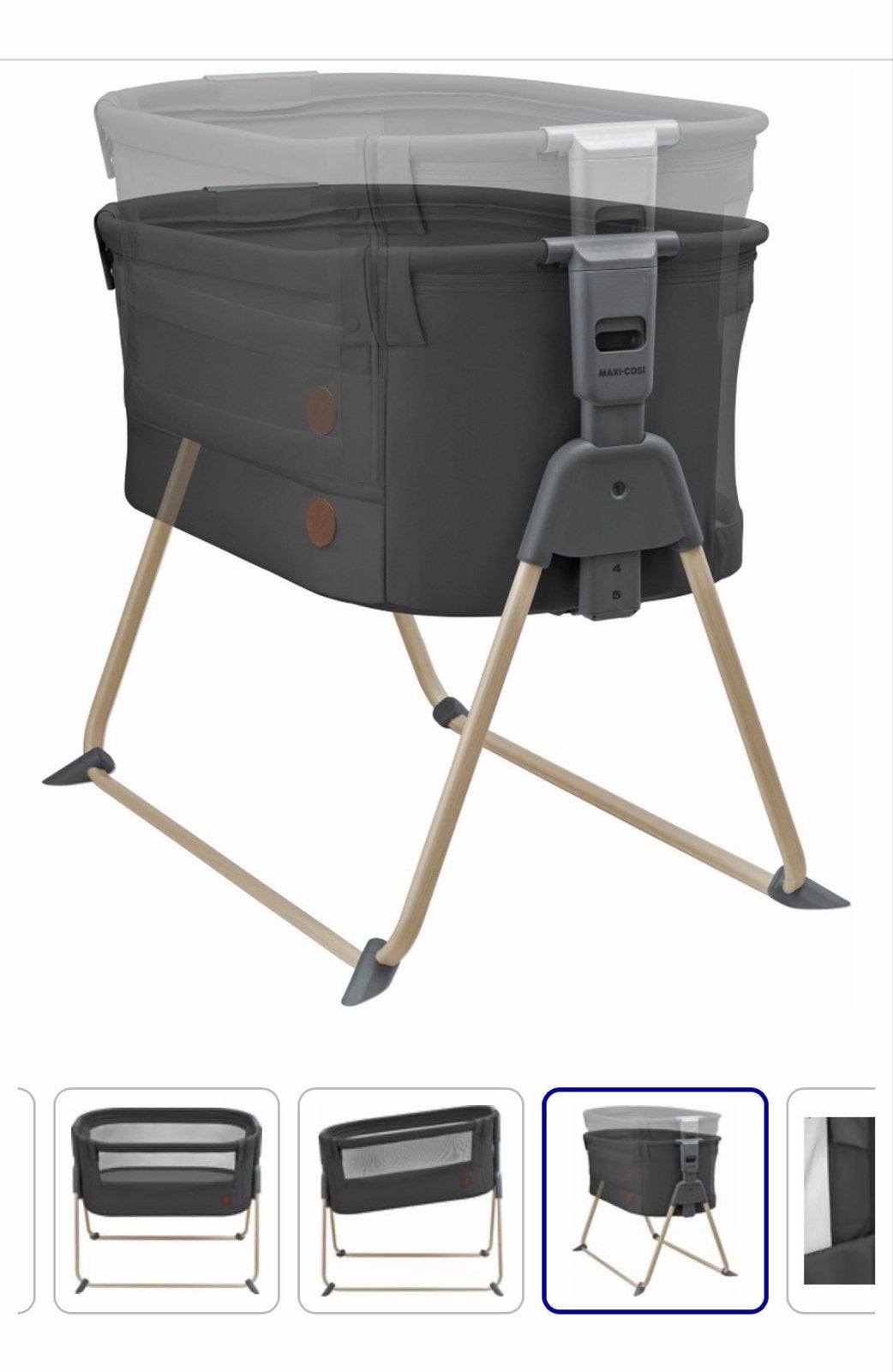 Maxi-Cosi Iora Air Co-Sleeper Wieg - Gebruikt, Ophalen of Verzenden, Gebruikt, Wieg