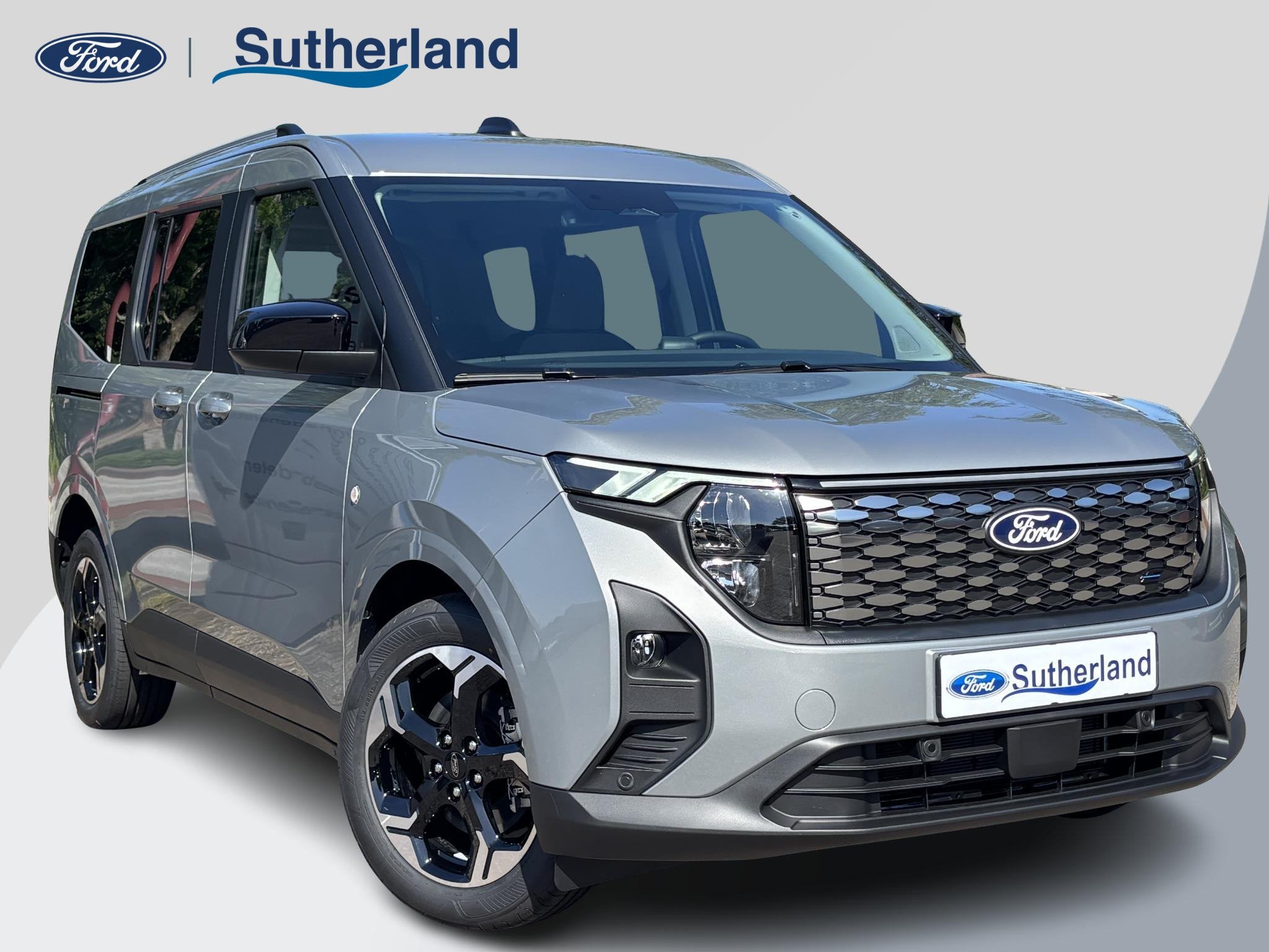 Ford E-Tourneo Courier Titanium 44 kWh | 136pk | Driver Assi, Auto's, Gebruikt, Overige carrosserieën, 44 kWh, Origineel Nederlands