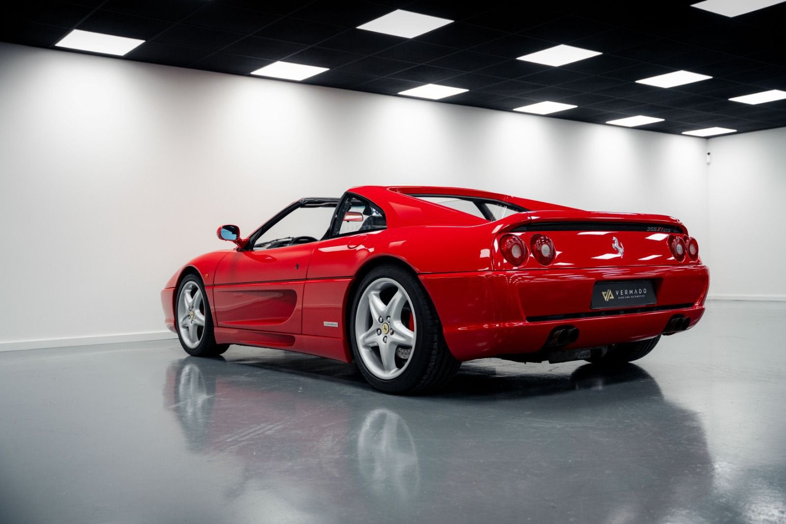 Ferrari F355. F1 gts, Auto's, Automaat, Dealer onderhouden, Achterwielaandrijving, Zwart
