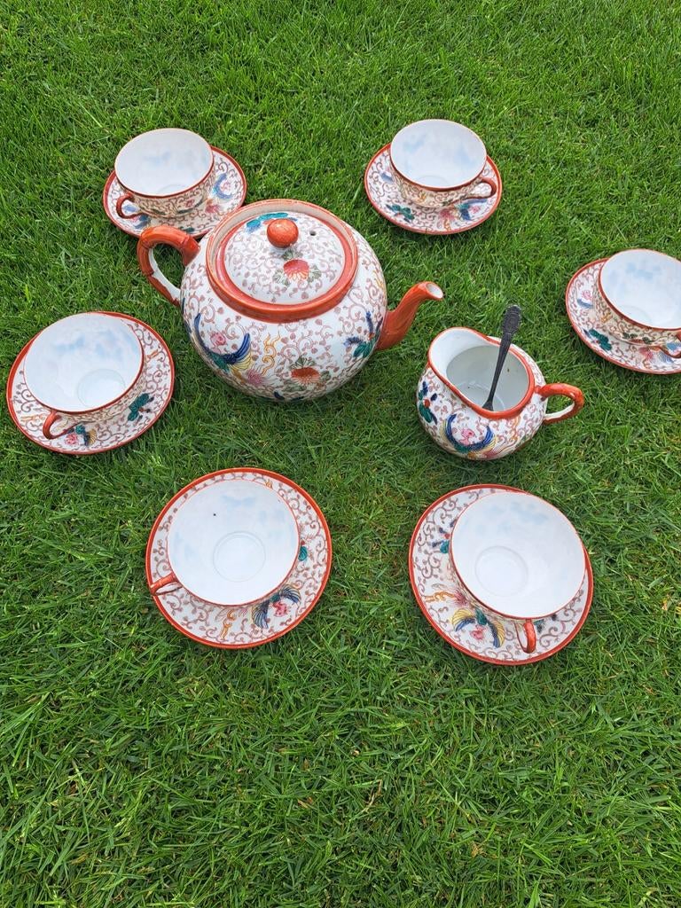 Chinees Thee servies, Ophalen