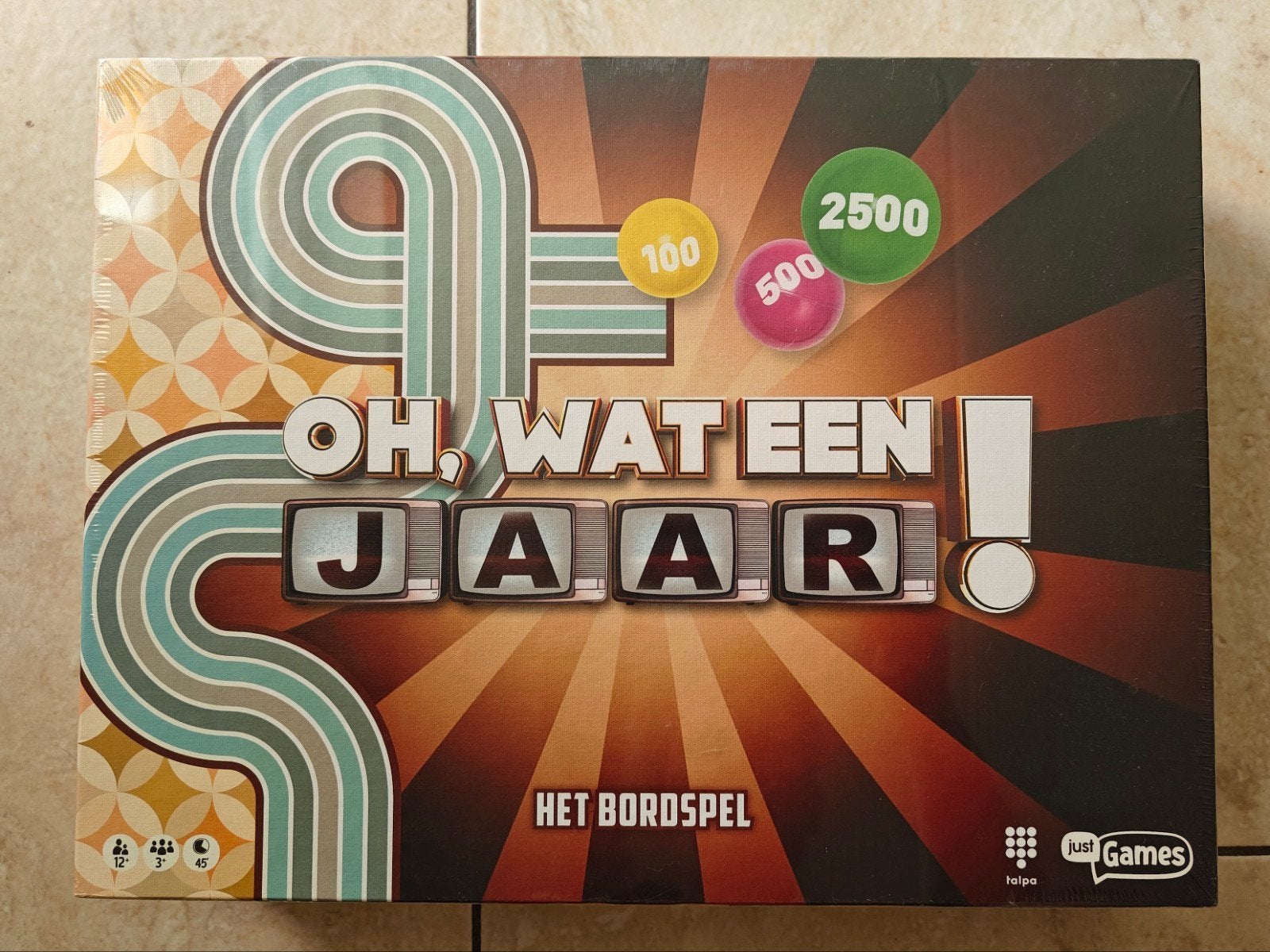 Oh, Wat Een Jaar! Het Bordspel - Nieuw in folie, Hobby en Vrije tijd, Gezelschapsspellen | Bordspellen, Vijf spelers of meer, Ophalen of Verzenden