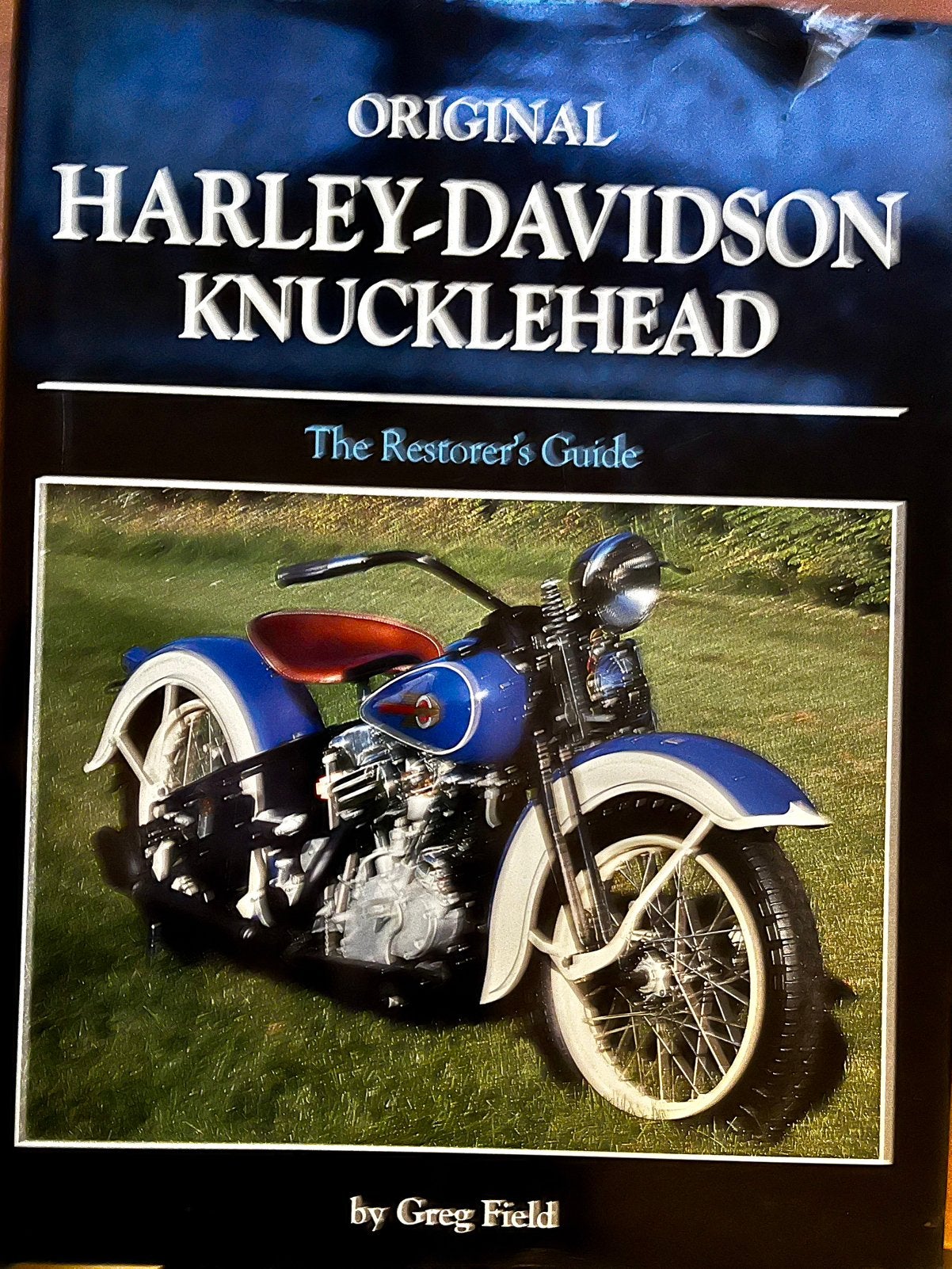 Original Harley Davidson Knucklehead, Ophalen of Verzenden, Zo goed als nieuw