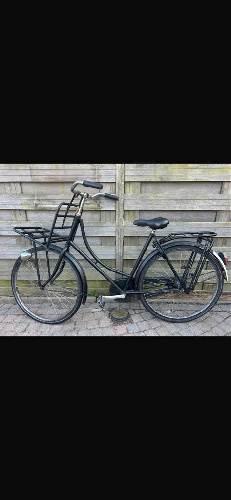 Oude fiets, Terugtraprem, Ophalen, Overige merken, 53 tot 56 cm