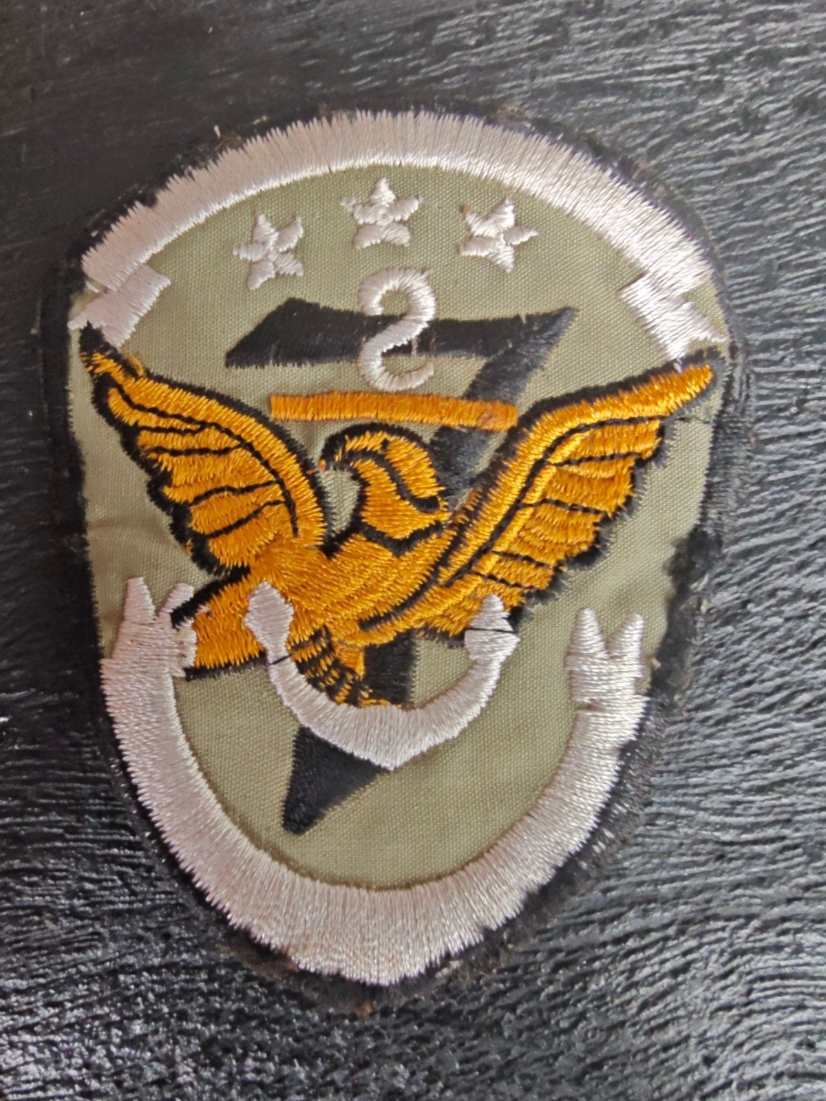 Patch Navy SEAL US Navy USN Vietnam SEAL Team 7 SCUBA Airbor, Ophalen of Verzenden, Marine, Amerika, Embleem of Badge