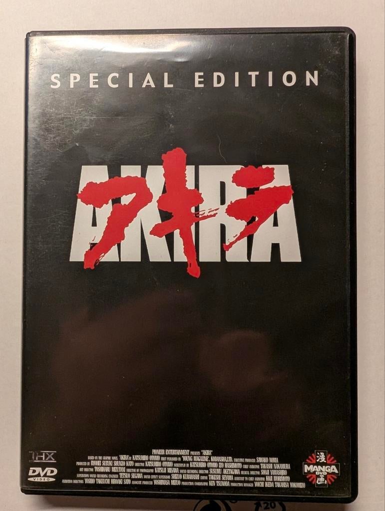 Akira 2 Disc Special Edition Manga, Cd's en Dvd's, Vanaf 12 jaar, Ophalen of Verzenden, Zo goed als nieuw, Science Fiction