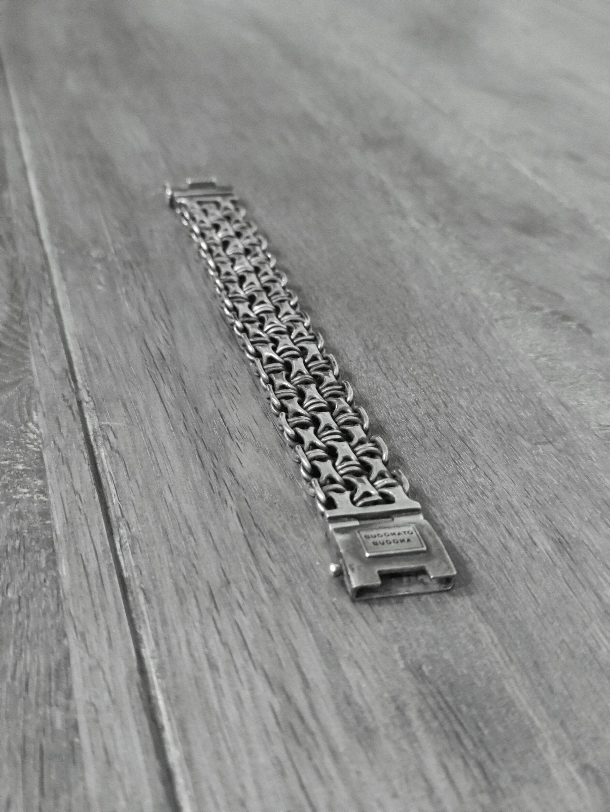 Buddha to Buddha armband zilver 925, Ophalen of Verzenden, Gebruikt, Zilver, Zilver
