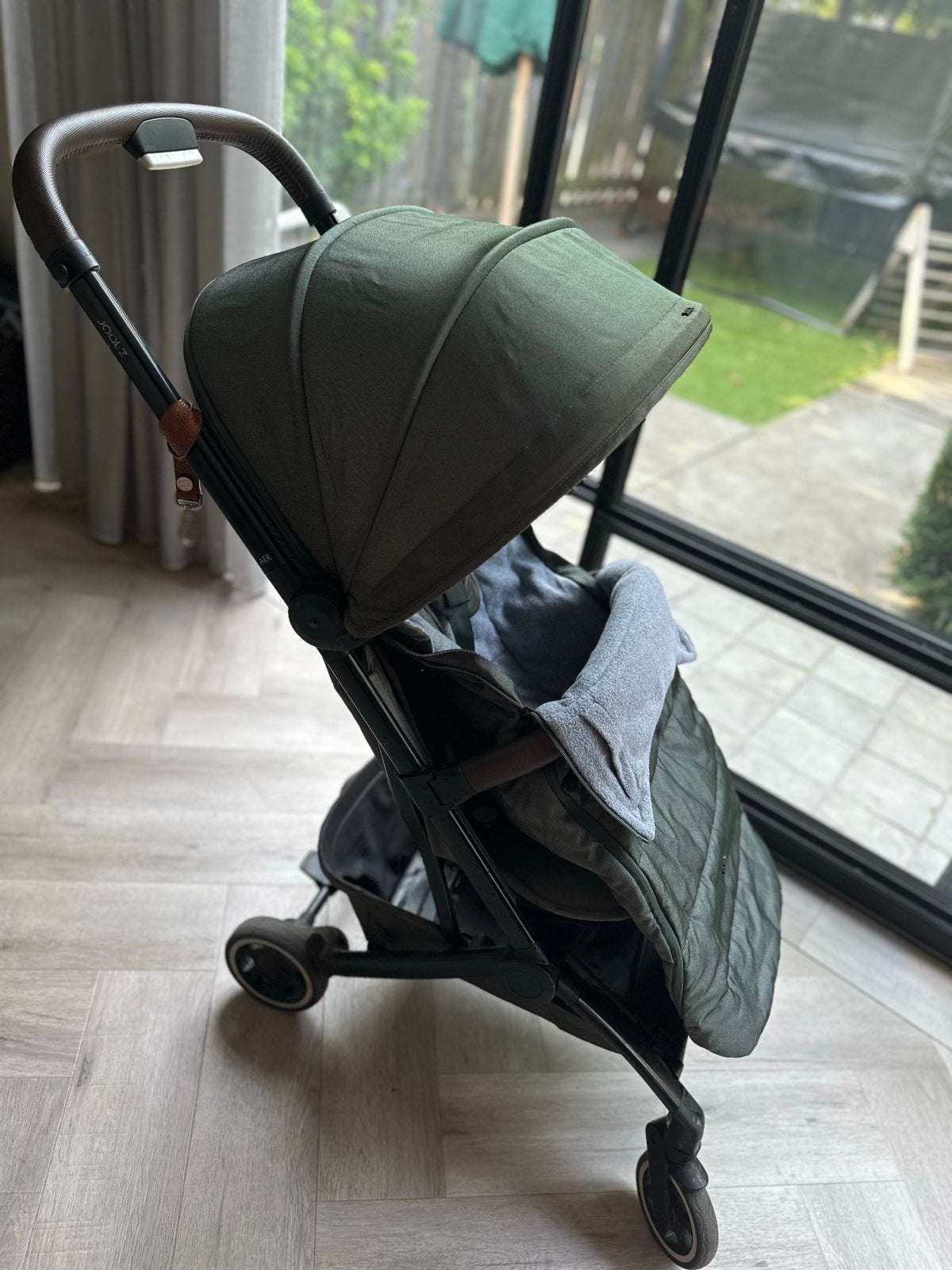Joolz Aer buggy met voetenzak, beugel, regenhoes, reiszak, Ophalen, Gebruikt, Overige merken, Verstelbare rugleuning
