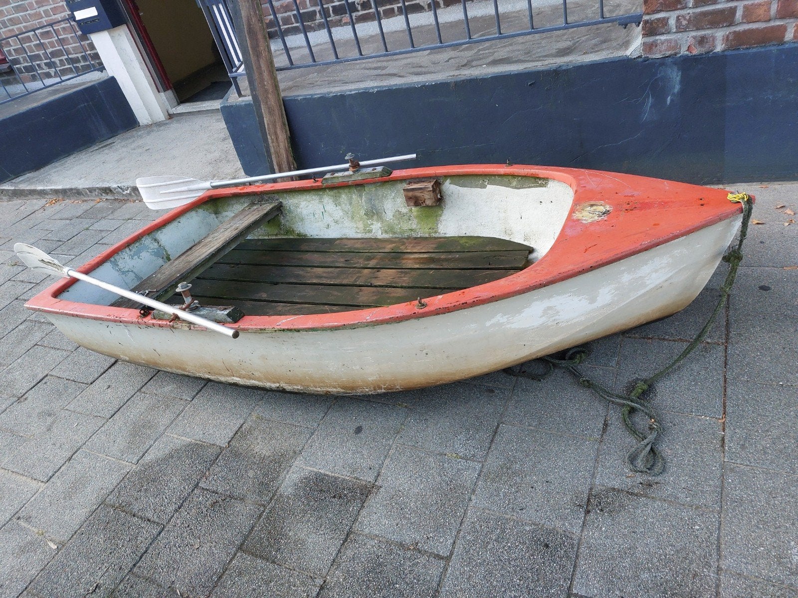roeibootje opknapper niet lek, Watersport en Boten, Kano's, Ophalen, Gebruikt, Met peddels, Overige typen