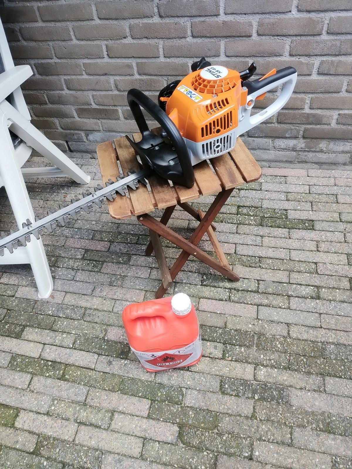 Heggenschaar benzine STIHL, Ophalen, Benzine
