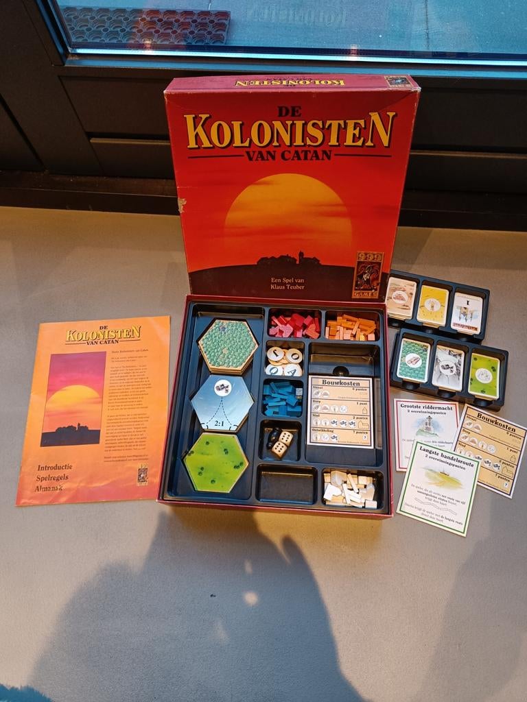 De kolonisten van Catan, bordspel, Een of twee spelers, Ophalen of Verzenden, Zo goed als nieuw