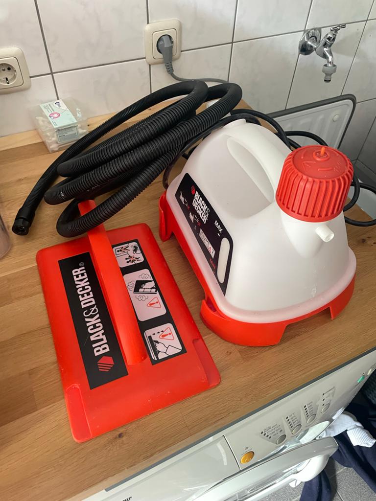 Black & Decker stoomreiniger 2400W, Ophalen of Verzenden, Gebruikt, Overige typen