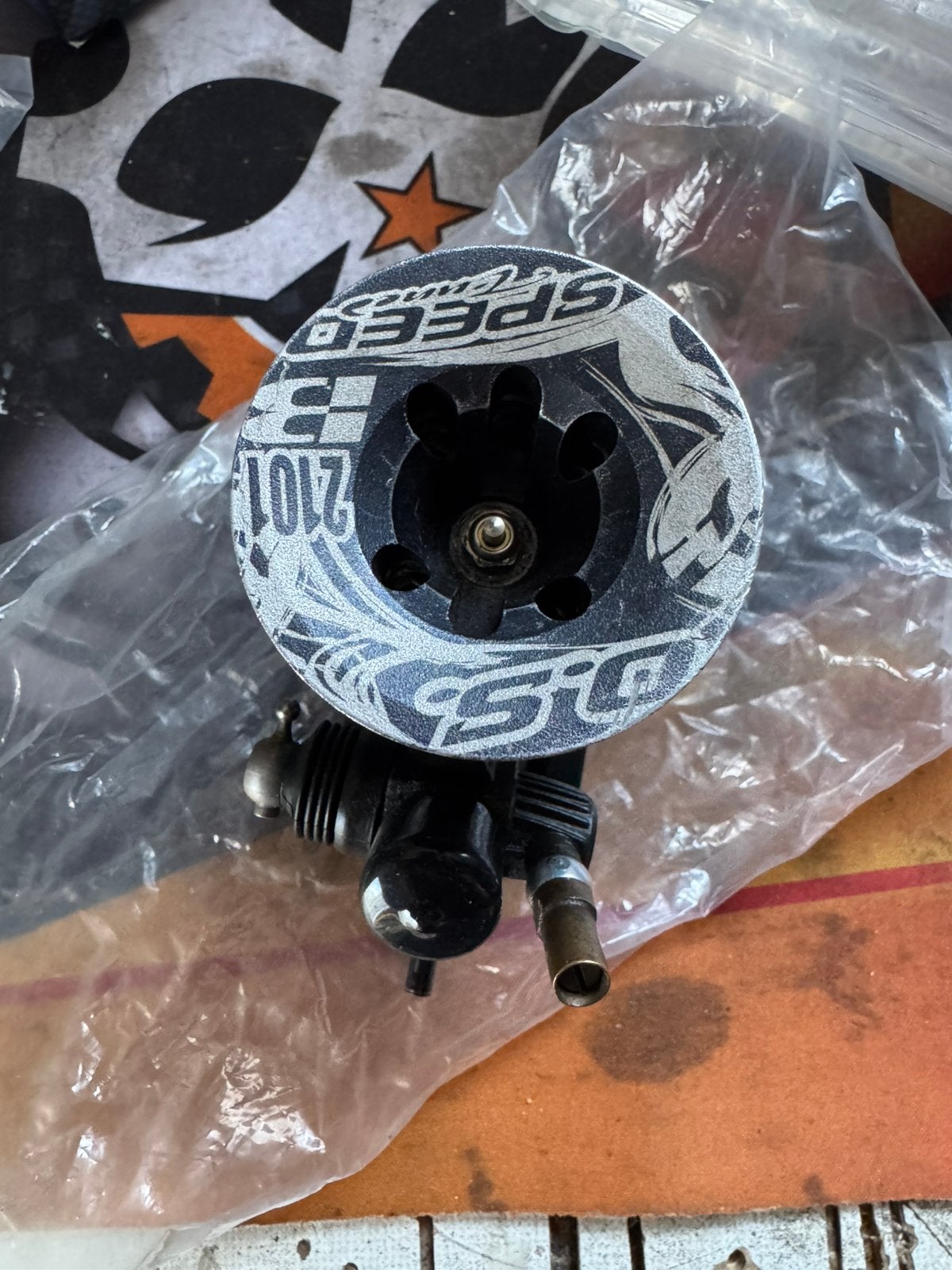 Os speed b2101 nitro motor, Hobby en Vrije tijd, Gebruikt, Ophalen of Verzenden, Onderdeel, Nitro