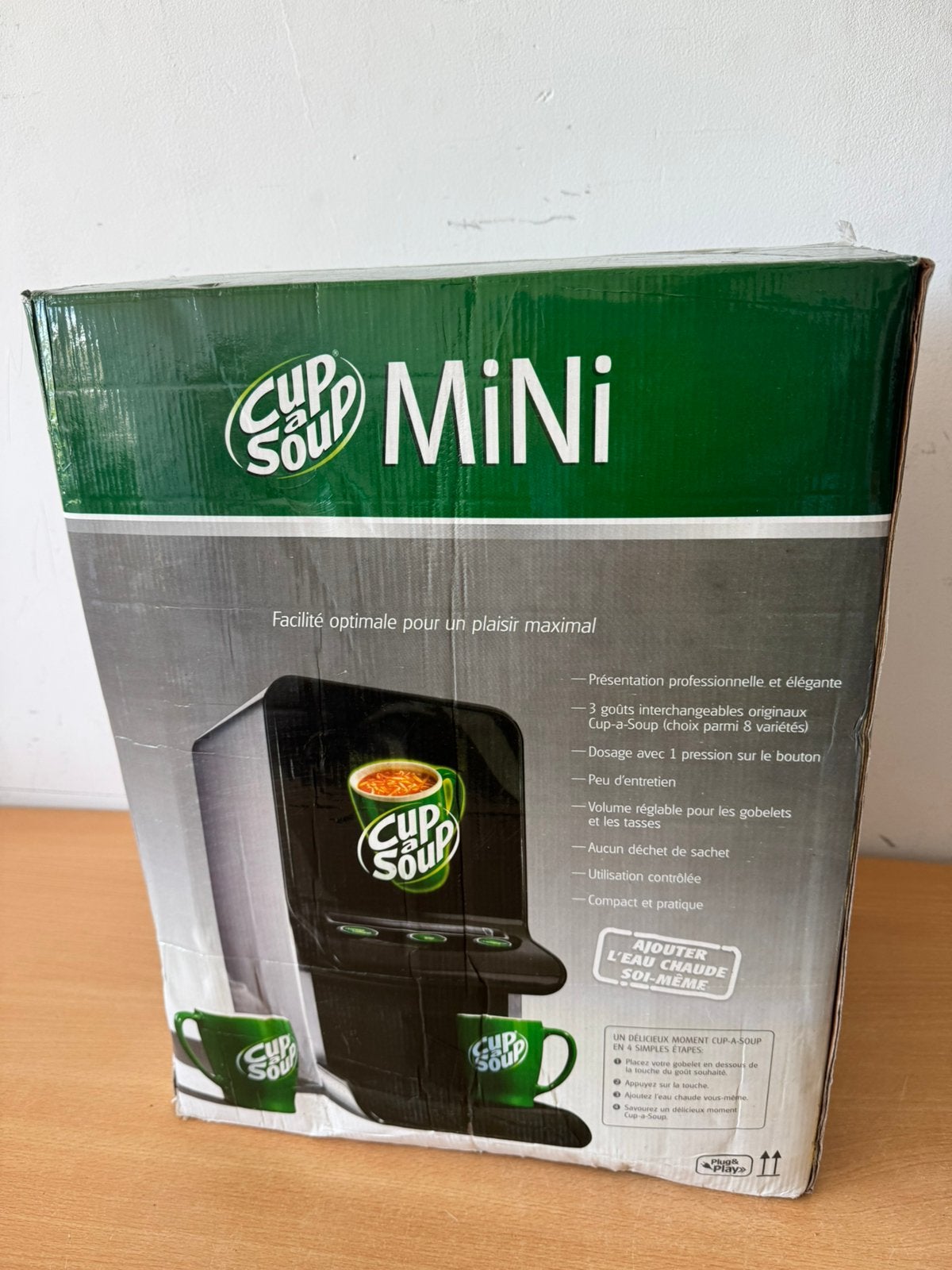 CUP a SOUP MINI ( Splinternieuw in doos ), Ophalen of Verzenden, Zo goed als nieuw